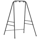 Outsunny Hammock Chair Stand Only for Indoor Outdoor 150KG Load Black