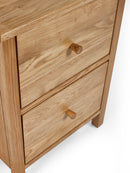 Coxmoor 2 Drawer Bedside - Oak