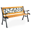 Weatherproof Wooden Garden Bench