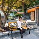 Weatherproof Wooden Garden Bench