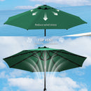 Outsunny UPF 50+ Replacement Parasol Canopy Parasol Cover Replacement