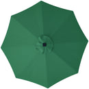 Outsunny UPF 50+ Replacement Parasol Canopy Parasol Cover Replacement