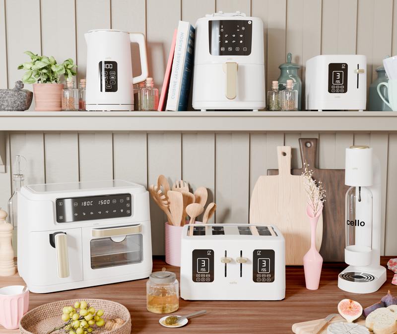 Cello 4L Digital Airfryer With Food Probe