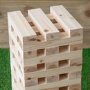 Giant Tumbling Wooden Blocks Garden Party Game