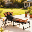 Outsunny Reclining Sun Lounger