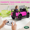 AIYAPLAY Kids Ride On Car, 12V Battery-Powered Electric Car with Remote