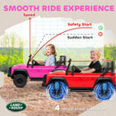 AIYAPLAY Kids Ride On Car, 12V Battery-Powered Electric Car with Remote