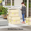 Outsunny 5 PCs Rattan Garden Furniture Set with Reclining Chairs, Grey