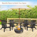 Solid Acacia Wood Adirondack Chair