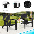 Solid Acacia Wood Adirondack Chair
