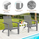 Solid Acacia Wood Adirondack Chair