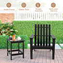Solid Acacia Wood Adirondack Chair