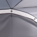 Outsunny Dome Tent for 6-8 Person Camping Tent w/ Zipped Mesh Doors Lamp Hook