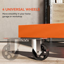 HOMCOM 570 kg Rotating Engine Stand with Adjustable Head, Orange