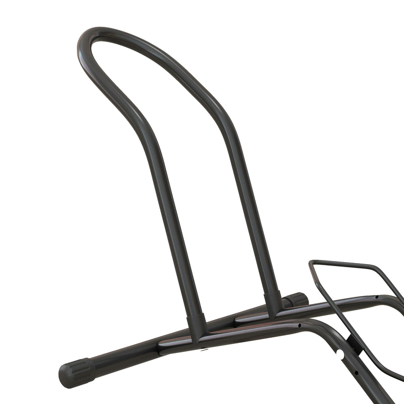 SPORTNOW Bike Stand Bicycle Storage Rack for Indoor Garages Flat Use