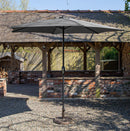 Samuel Alexander 2.7m Havana Garden Patio Parasol with Crank Handle in Grey