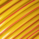 30m Yellow Reinforced Kink Resistant Garden Hose Pipe with Spray Gun Set
