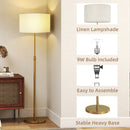 HOMCOM Dimmable Floor Lamp, Standing Lamp With Adjustable Colour Temperature