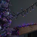 37.2m 3000 LED Christmas Cluster String Lights with Timer in Rainbow