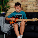 3rd Avenue 34 Inch Junior Electric Guitar Pack - Sunburst