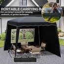 Outsunny 2.4 X 2.4m UV50+ Pop Up Gazebo Canopy Tent With Carry Bag