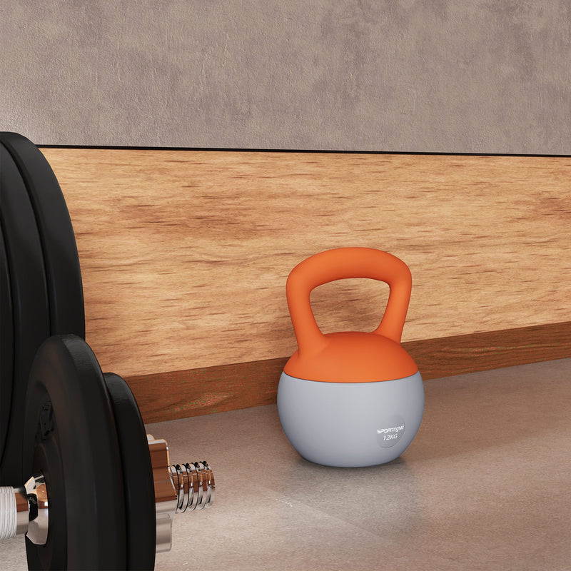 SPORTNOW 12KG Kettlebell With Soft Body And Non-Slip Handle