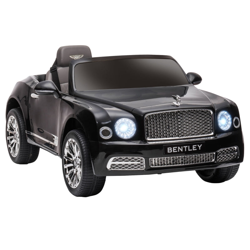 HOMCOM Kids Electric Ride On Car Bentley 12V - Black
