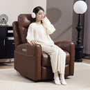 HOMCOM Overstuffed Riser and Reclining Chair with USB Ports, Remote