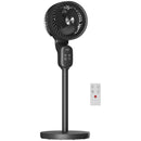 HOMCOM 20 DB Standing Fan For Bedroom, Pedestal Fan With Oscillating