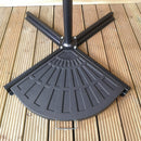 14kg Black Hanging Banana Cantilever Garden Parasol Base Weight