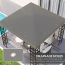 Outsunny 3 x 3(m) Gazebo Canopy Replacement Cover, UPF30+