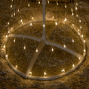 1.8m Light up Christmas Cone Tree with 220 Warm White LEDs and Timer Function