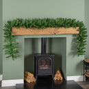 Plain Christmas Garland with Bullet Tips
