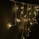 7.5m 300 LED Frosted IcicleBrights Christmas String Lights in Warm White