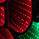 90cm Light up Santa Stop Here Sign Christmas Infinity Decoration with LEDs