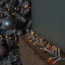 18.7m 750 LED TreeBrights Christmas String Lights with Timer in Vintage Gold and Red on Clear Cable