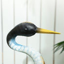 Outsunny Heron Garden Statue, Metal Garden Gift with Stakes, Multi-Colour