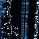 5.5m 880 LED Indoor Outdoor Christmas Door Lights in Cool White