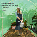 Outsunny 3 X 2 X 2m Polytunnel Greenhouse With Door, Galvanised Steel Frame