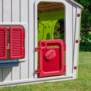 1.15m Kids Plastic Wendy House Galilee Village Playhouse