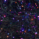 62.5m 5000 LED Christmas Cluster Multi-Action String Lights with Timer in Rainbow