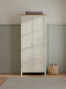 Coxmoor Wardrobe - Ivory And Oak