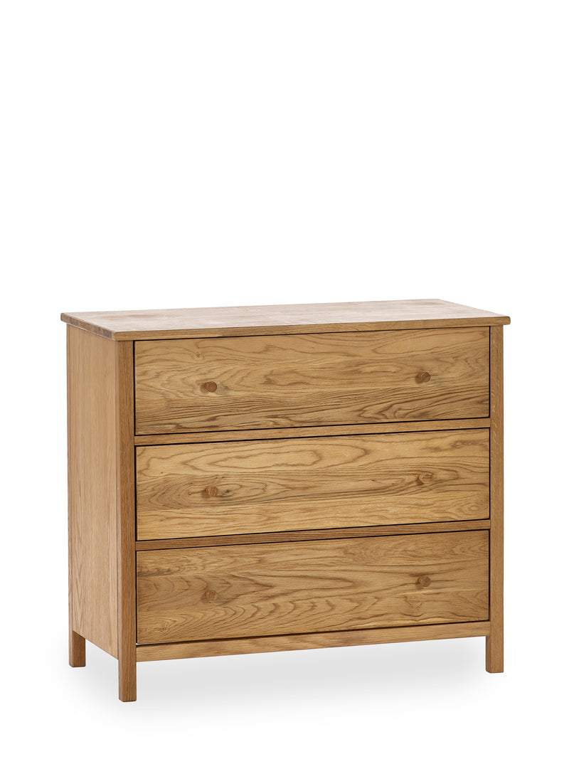 Coxmoor 3 Drawer Chest - Oak