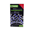 200 LED 16m Premier SupaBrights Indoor Outdoor Christmas Multi Function Mains Operated String Lights with Timer in Warm & Cool White