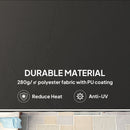 Outsunny Garden Sun Shade Canopy Retractable Awning, 2.5 x 2m