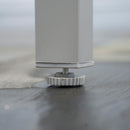 Outsunny 7 Piece Garden Dining Set, Steel Outdoor Table and Chairs, Grey