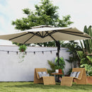 Outsunny 3.7 X 2.7 M Cantilever Parasol W/ 360° Rotation