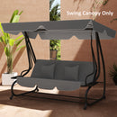 Outsunny Waterproof Garden Swing Canopy Replacement 3 Seater