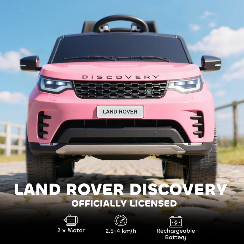 AIYAPLAY Land Rover Discovery Licensed 12V Kids Electric Car w/ Remote