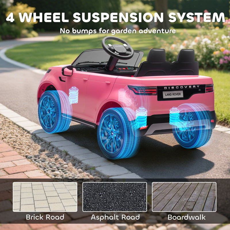 AIYAPLAY Land Rover Discovery Licensed 12V Kids Electric Car w/ Remote